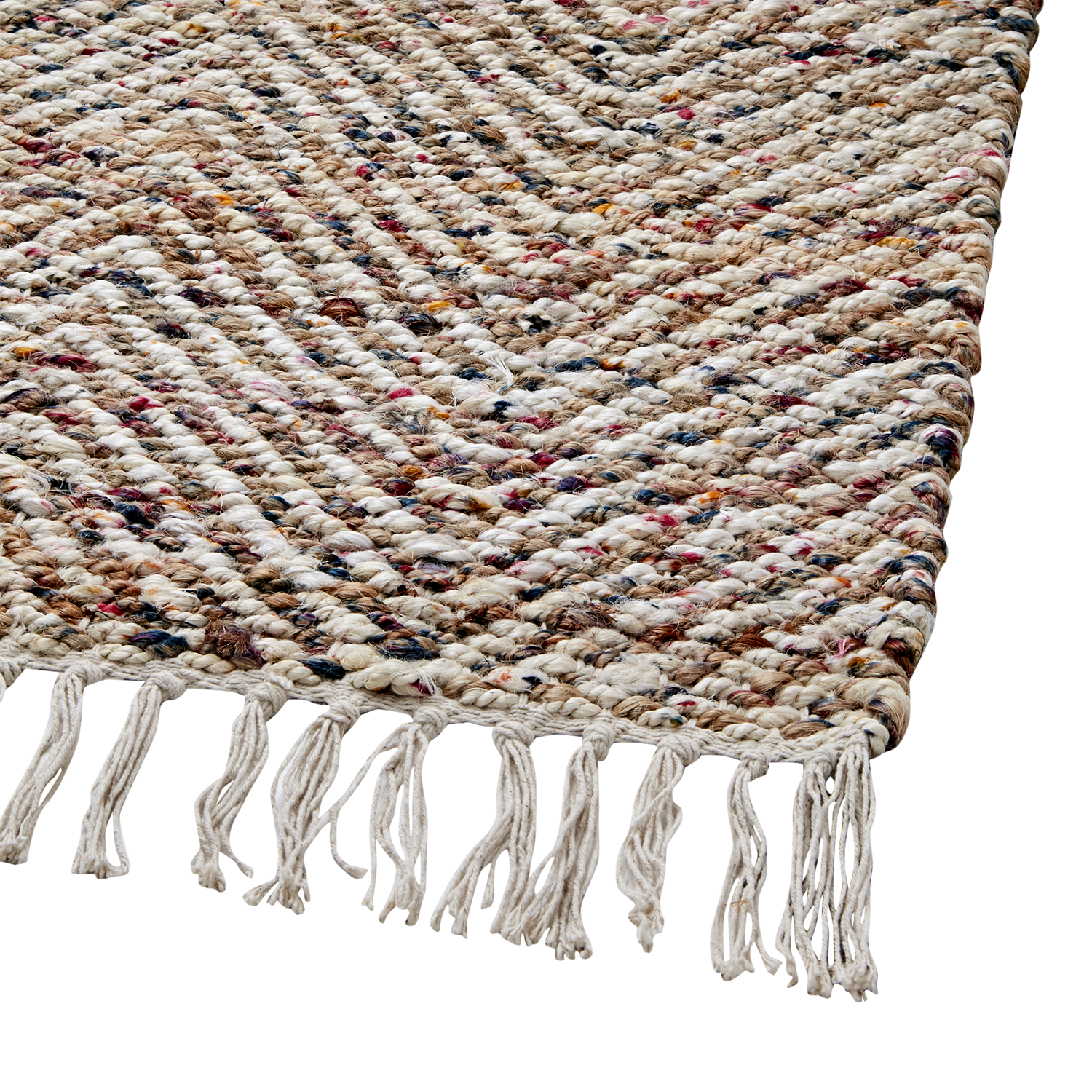 JUNI Matta, Natur/flerfärgad