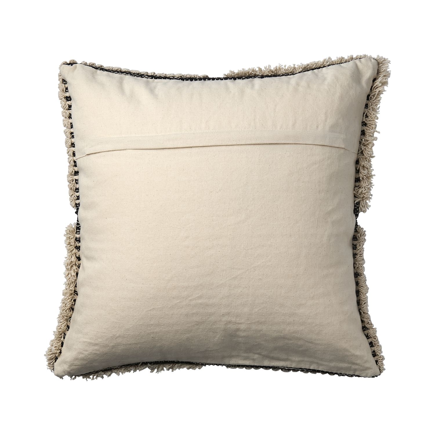 MINNA Kuddfodral, Elfenben/svart 2st