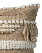 MINNA Kuddfodral, Beige/elfenben 2st