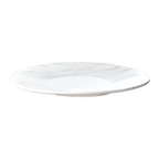 AMELIA Tallrik, Marmorerad 4st