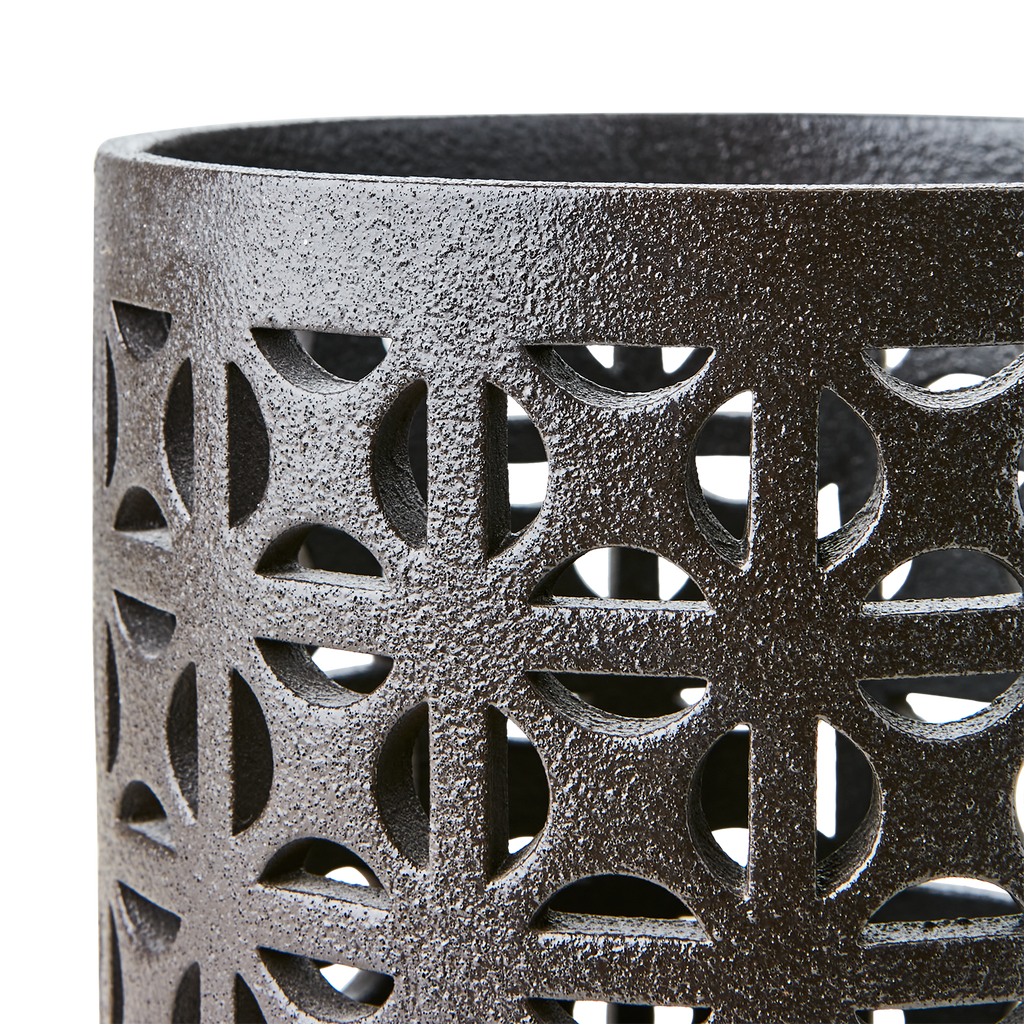 KAIRO Ljushållare XL, Brun/svart 2st