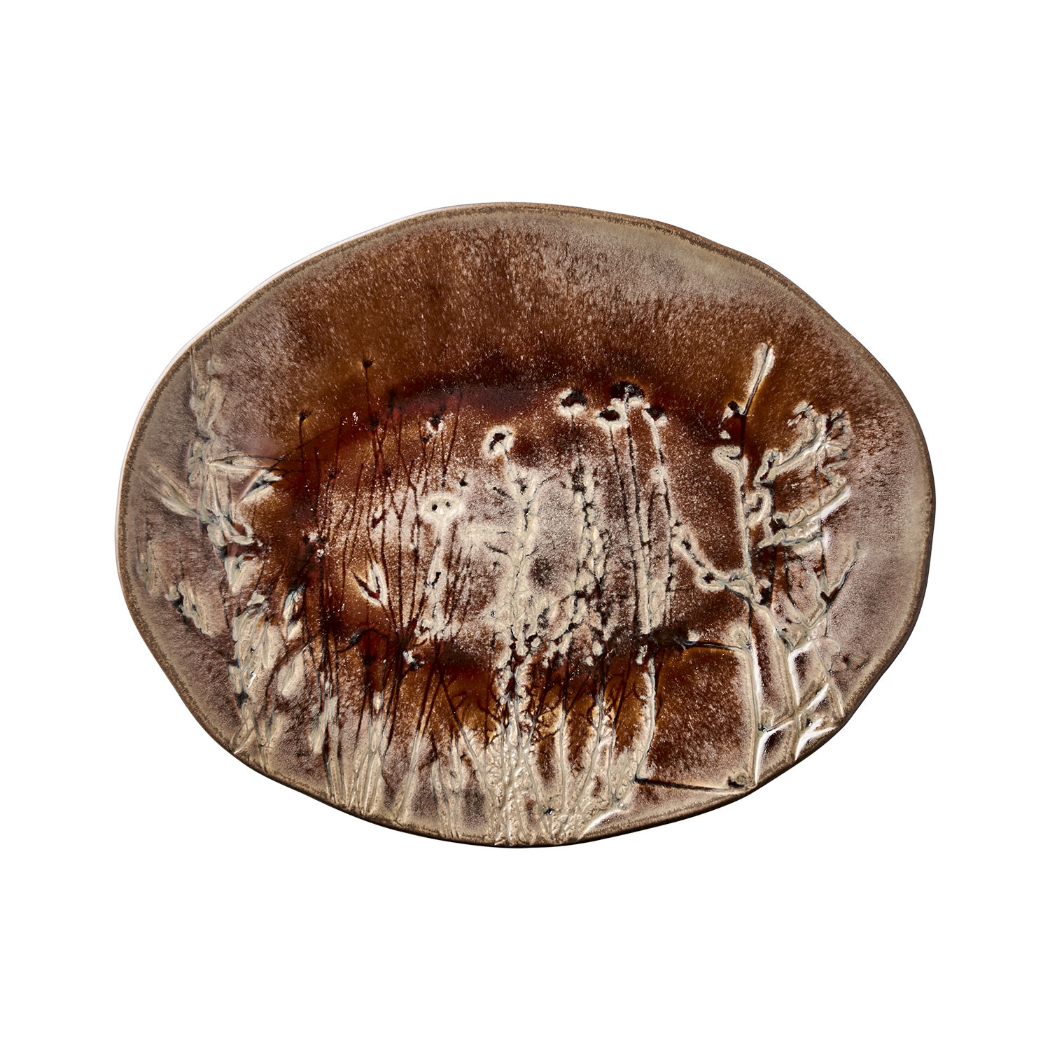 ANNABELLE Serveringsfat, Terrakotta 2st