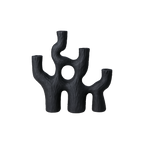 ELIS Ljusstake, Svart 2st