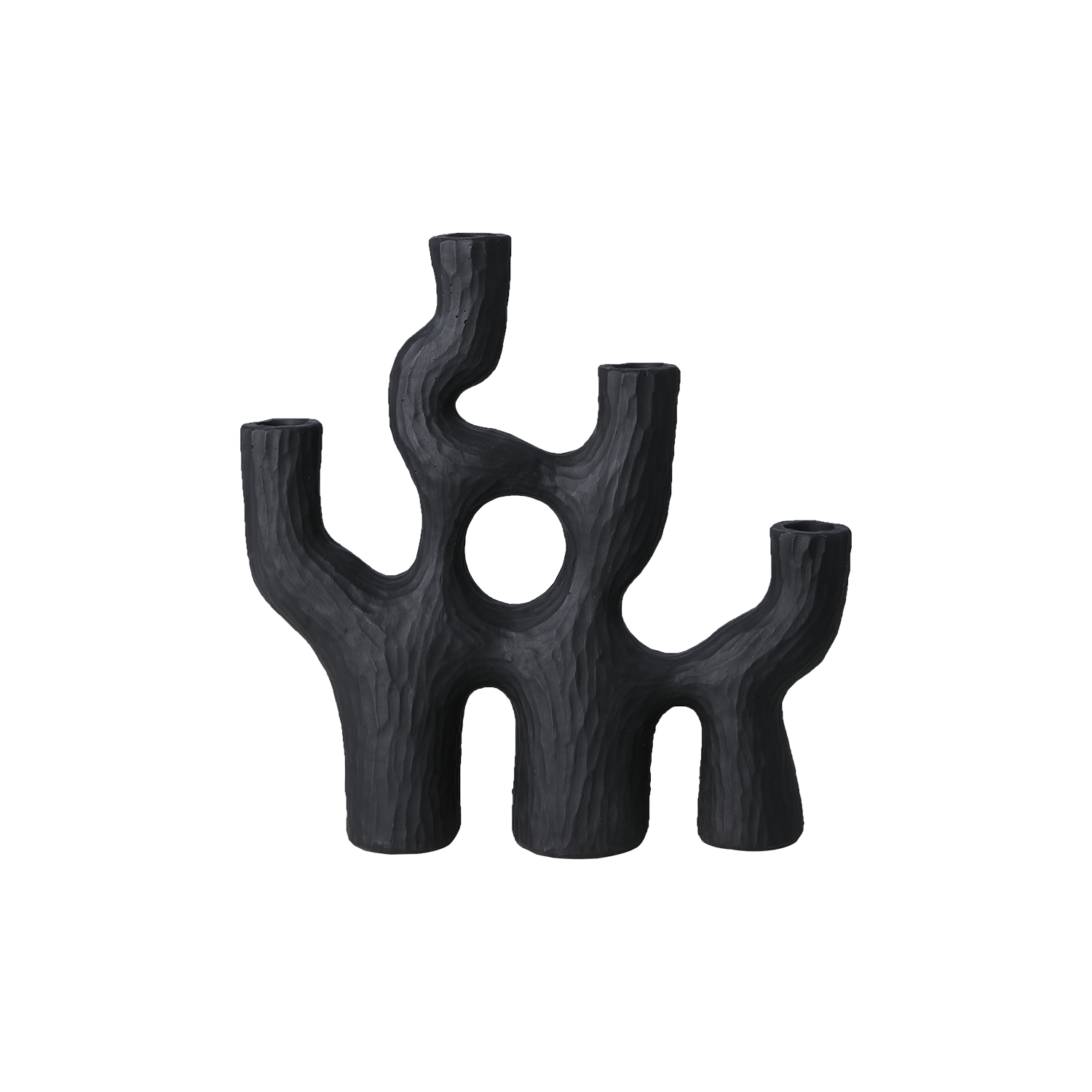 ELIS Ljusstake, Svart 2st