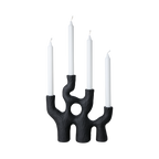 ELIS Ljusstake, Svart 2st