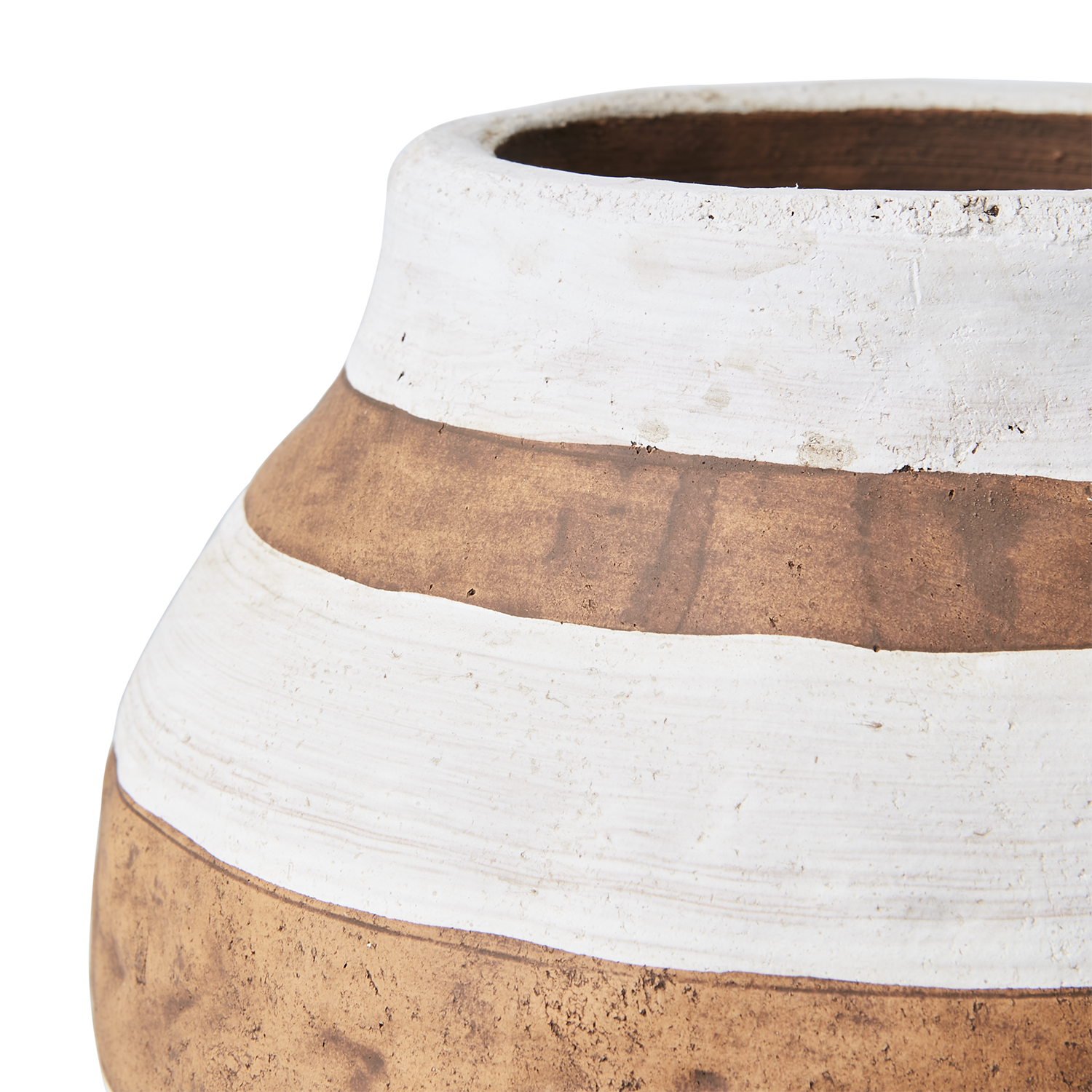 CAMILLE Kruka M, Vit/brun 2st