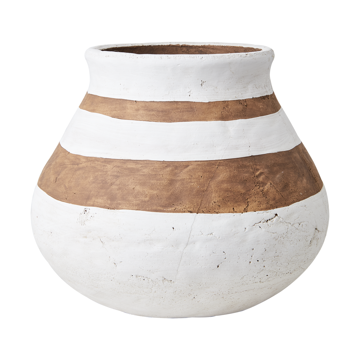 CAMILLE Kruka M, Vit/brun