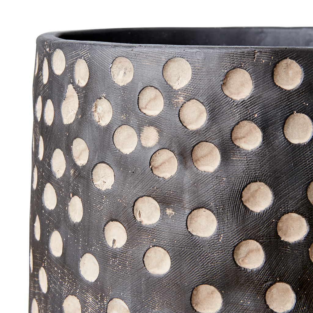 CAMILLE Kruka L, Svart/brun