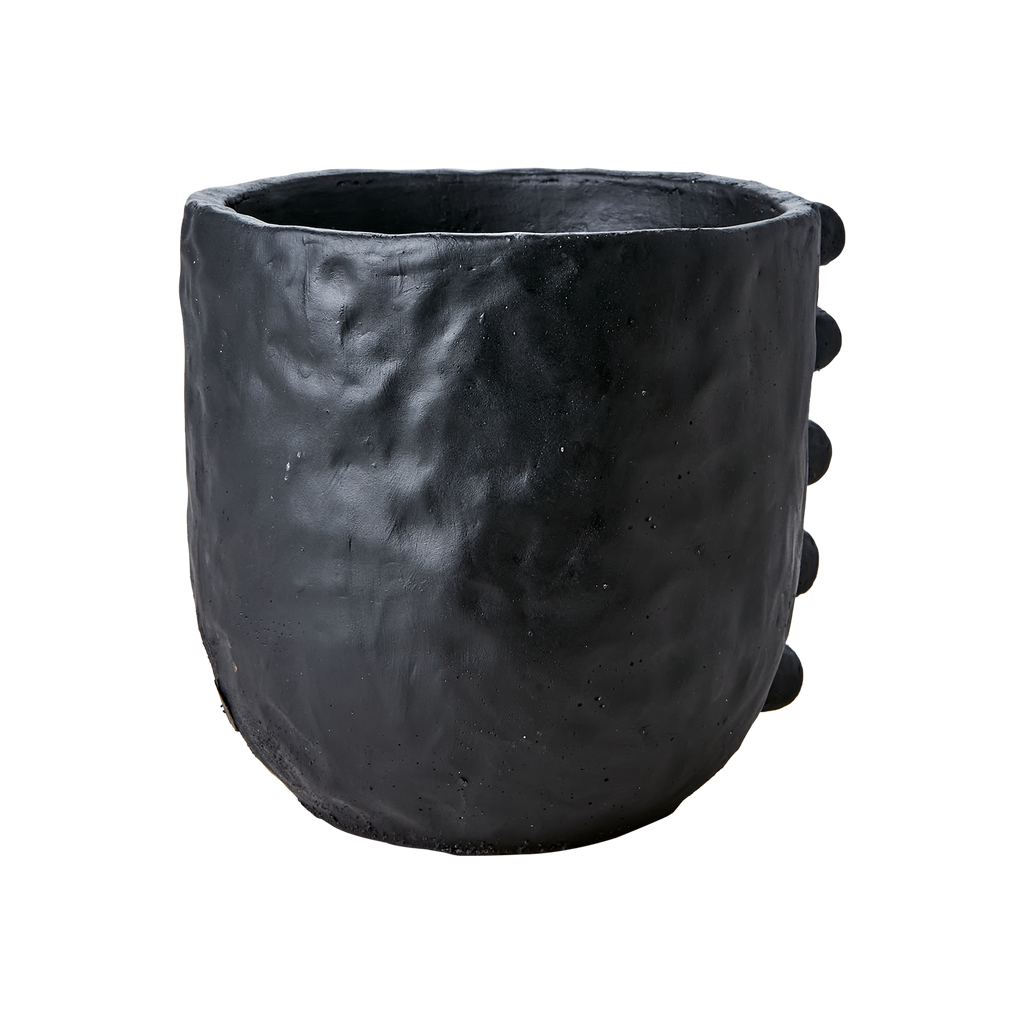 CAMILLE Kruka L, Svart 2st