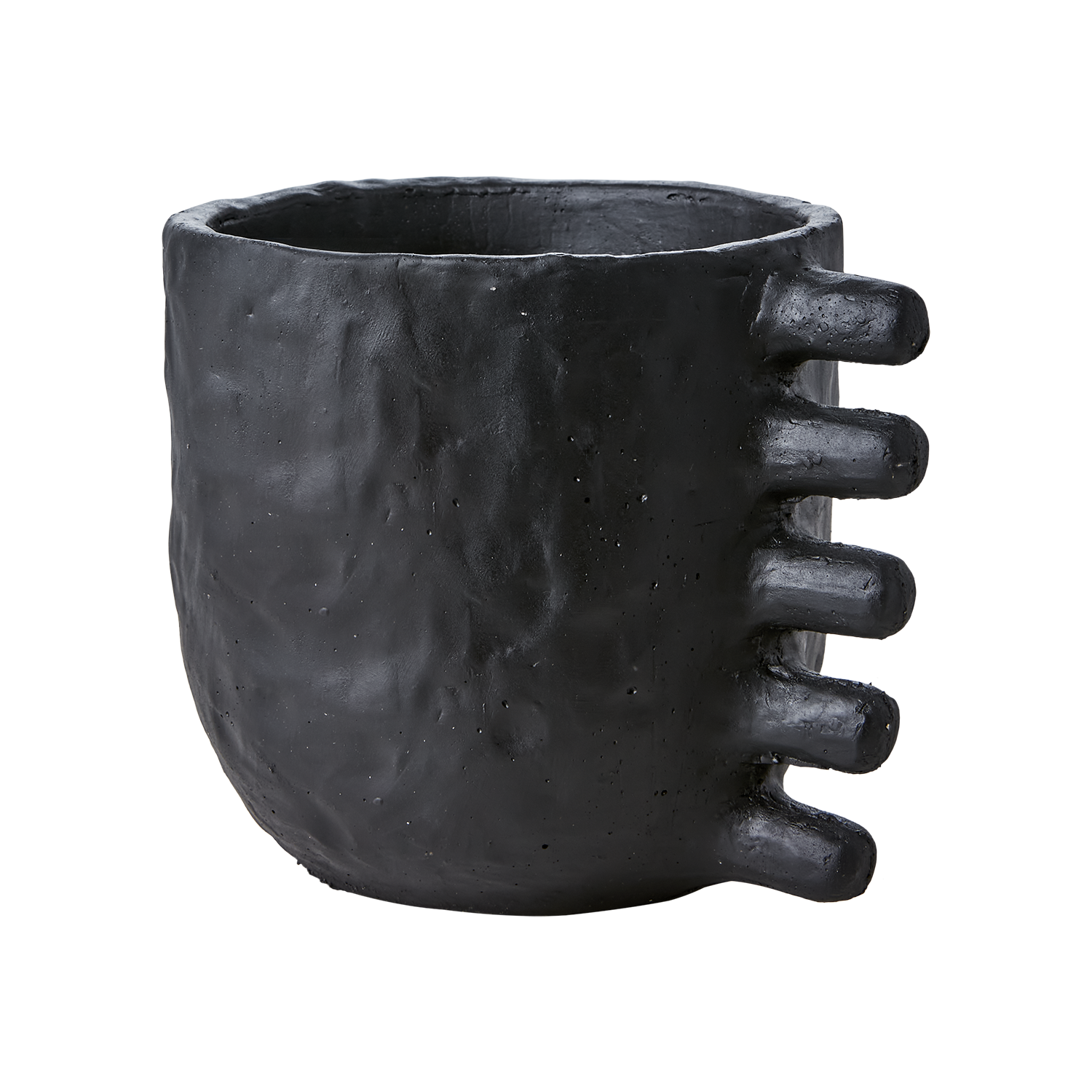 CAMILLE Kruka L, Svart 2st