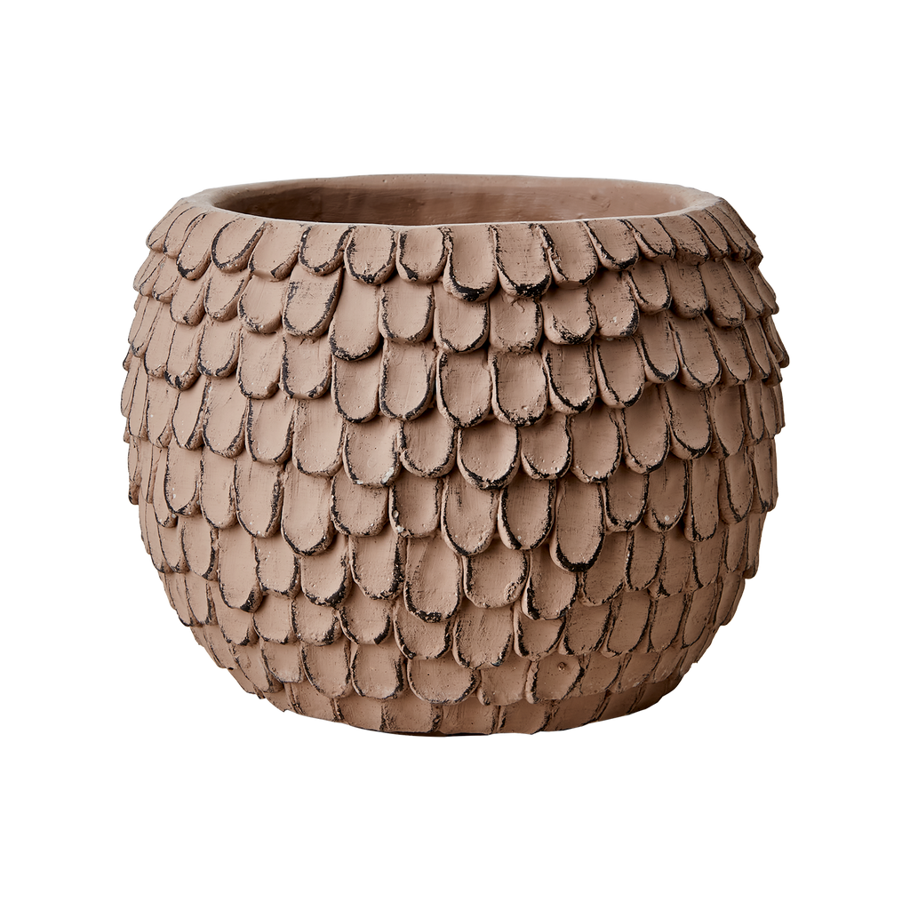 FUDGE Kruka L, Nougatbrun 2st