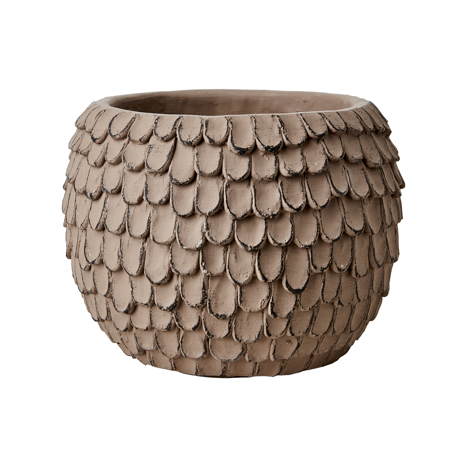 FUDGE Kruka L, Nougatbrun 2st