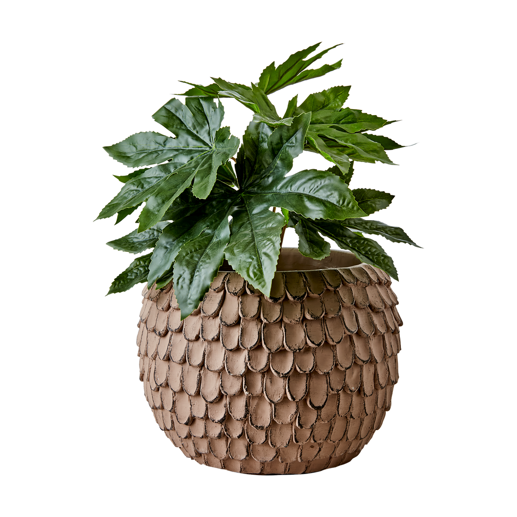 FUDGE Kruka L, Nougatbrun 2st