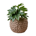 FUDGE Kruka L, Nougatbrun 2st