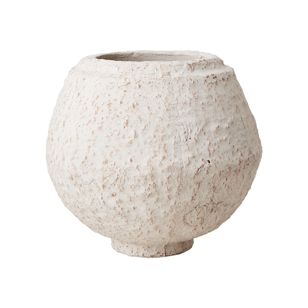 CREAM Kruka M, Elfenben 2st