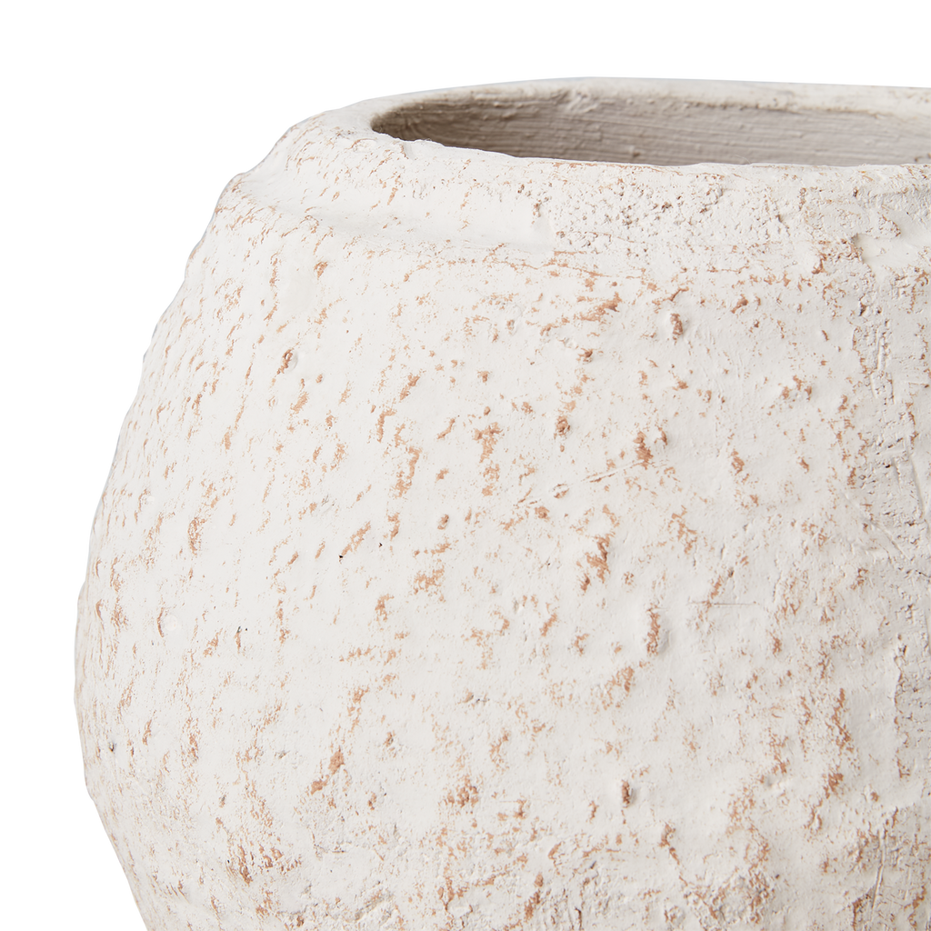 CREAM Kruka M, Elfenben 2st