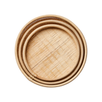 SINAN Fat, set om 3, Natur