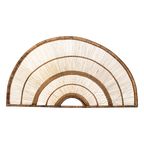 TRIBE Sänggavel/väggdekoration L, Natur