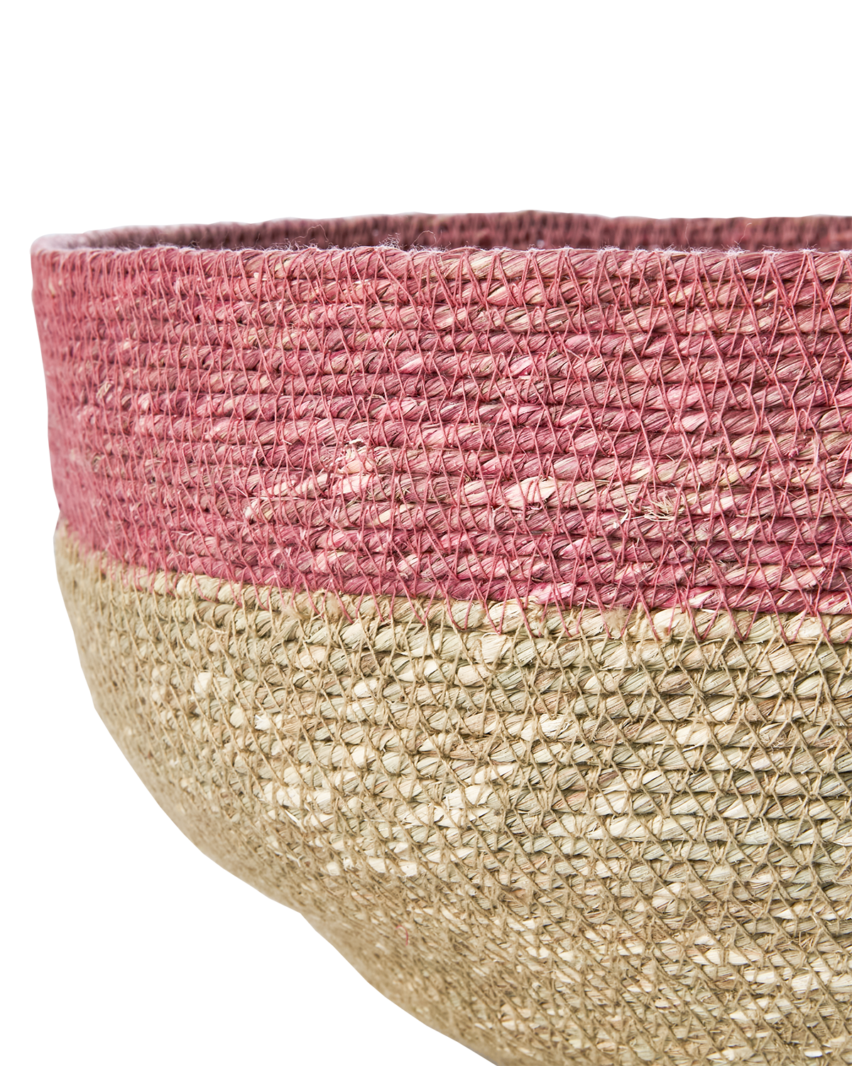 LANDO Korg, Rosa/natur 2st