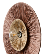 LANDO Vägglampa, Brun/natur