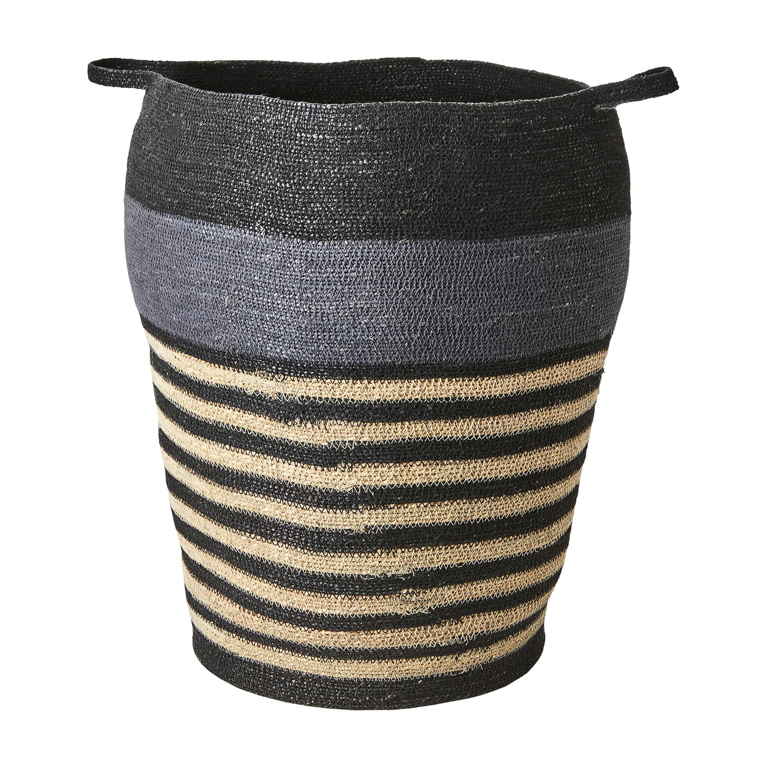 MADIBA Korg, set om 2, Grå/svart/natur