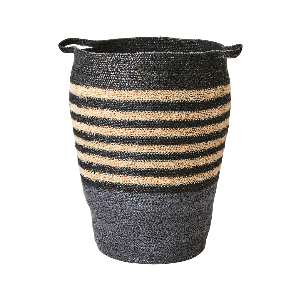 MADIBA Korg, set om 2, Grå/svart/natur