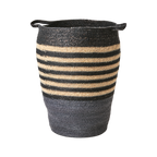 MADIBA Korg, set om 2, Grå/svart/natur