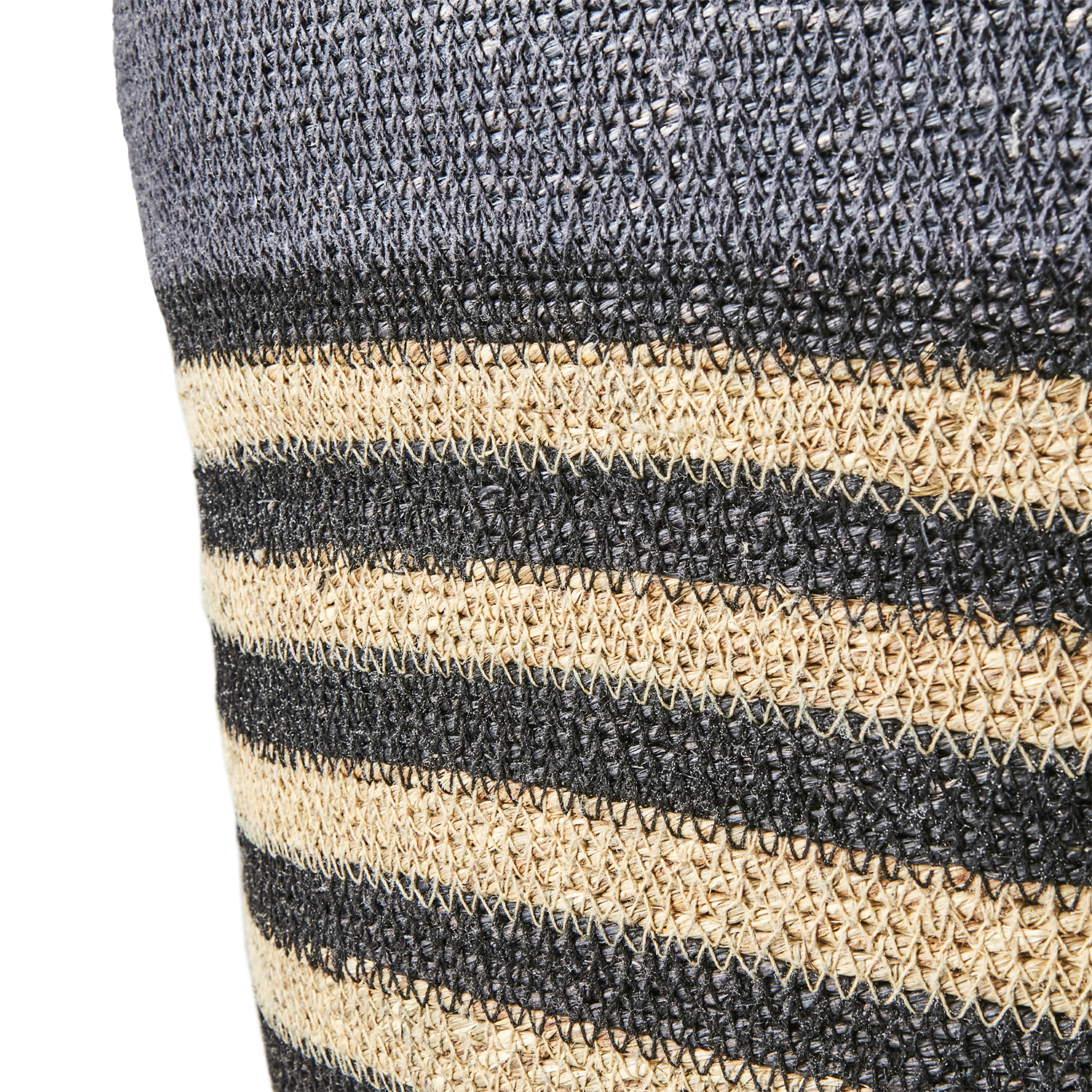 MADIBA Korg, set om 2, Grå/svart/natur