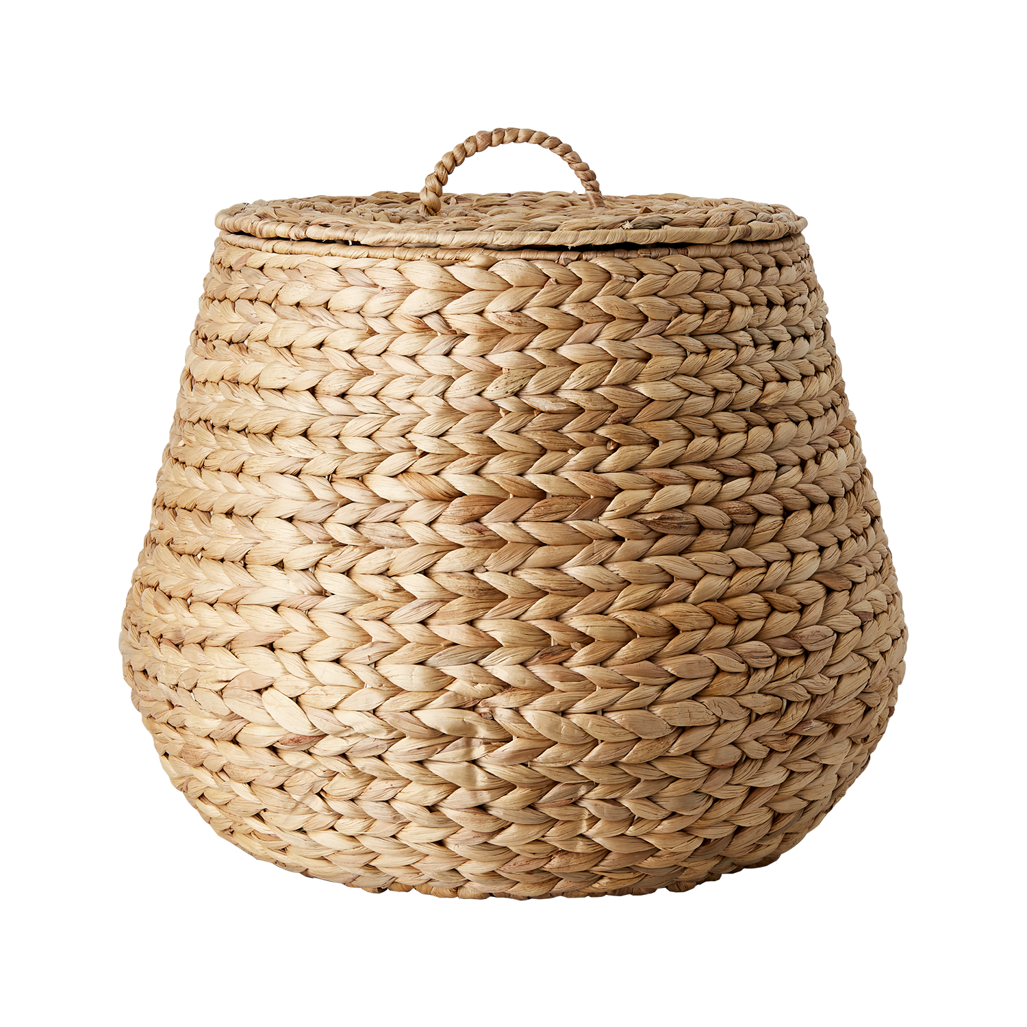 COLLECT Korg med lock, set om 2, Natur