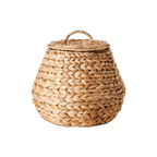 COLLECT Korg med lock, set om 2, Natur