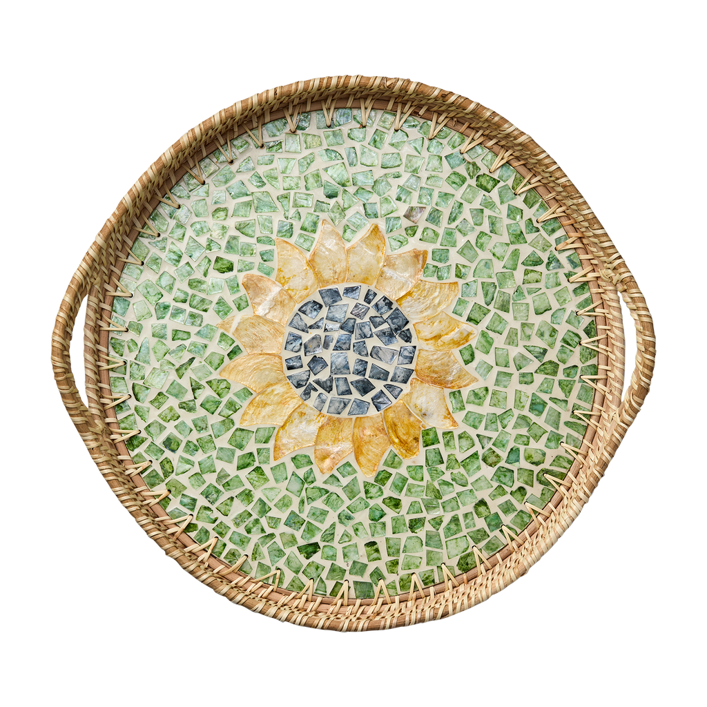 SUNNY Bricka, Grön/natur