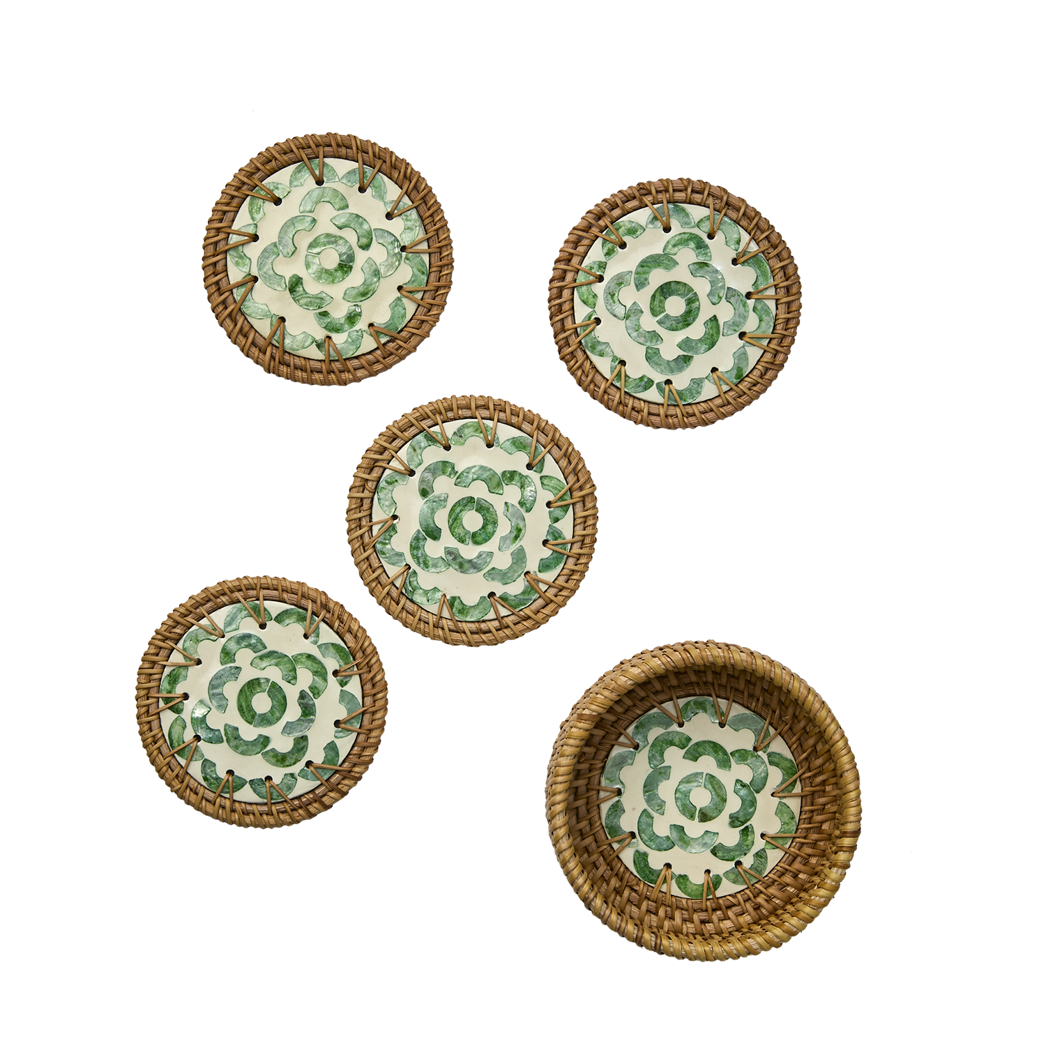 SUNNY Glasunderlägg 4st