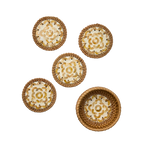 SUNNY Glasunderlägg 4st