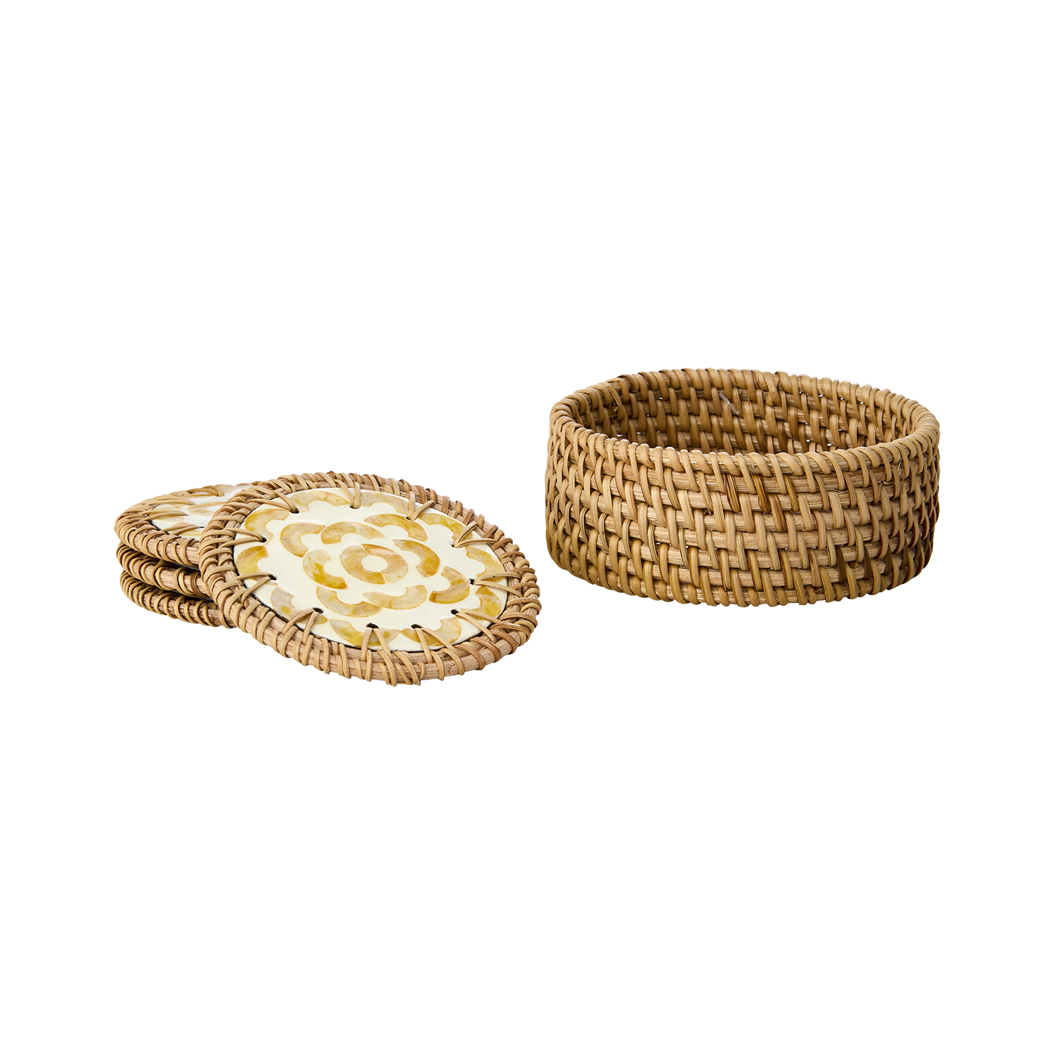 SUNNY Glasunderlägg 4st