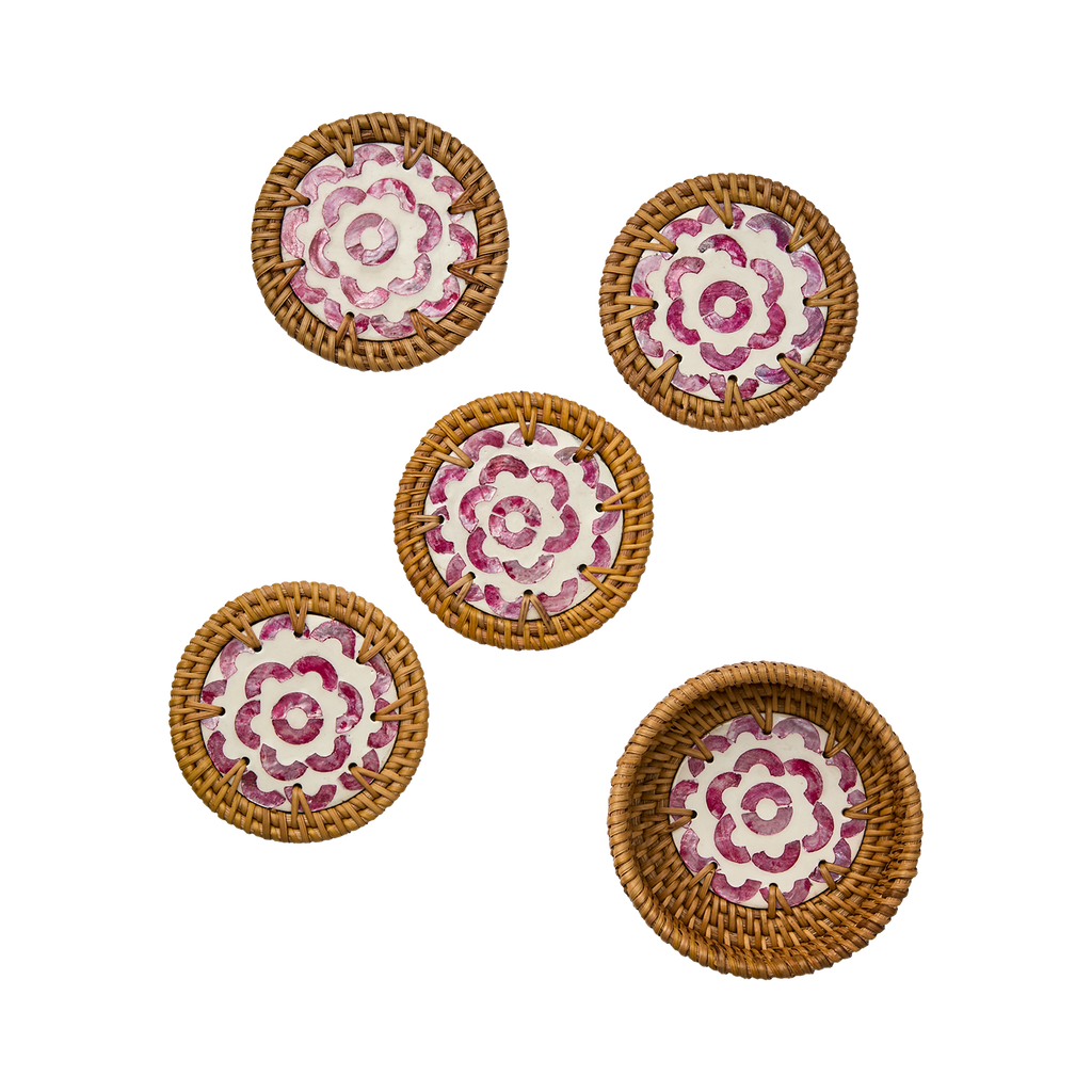 SUNNY Glasunderlägg 4st