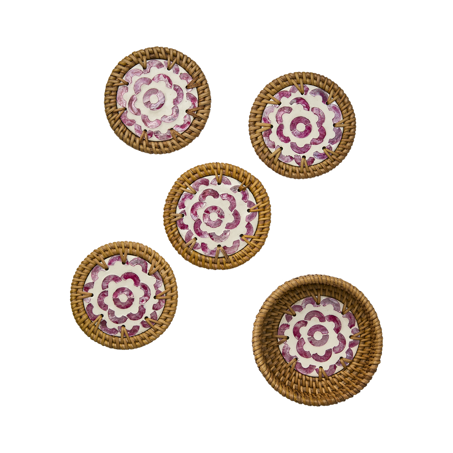 SUNNY Glasunderlägg 4st