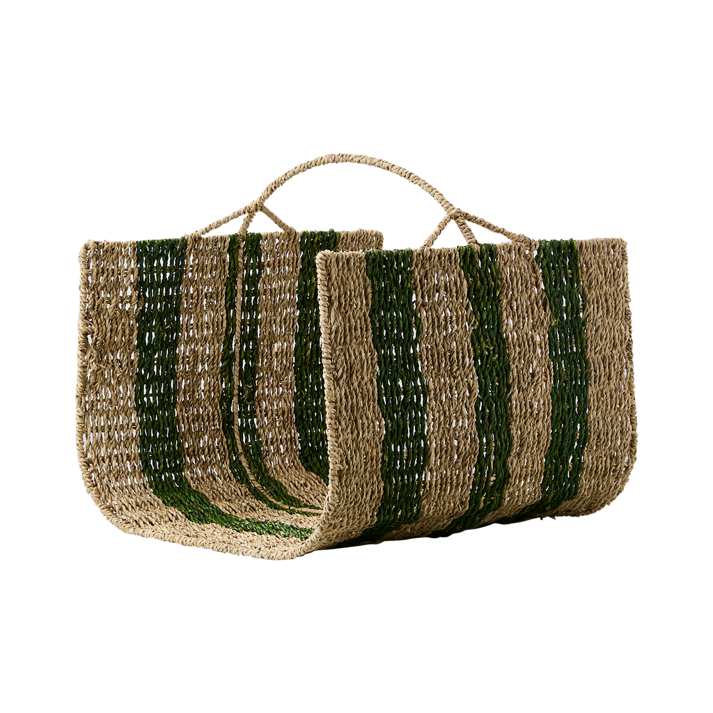 COLLECT Vedkorg, Natur/grön 2st