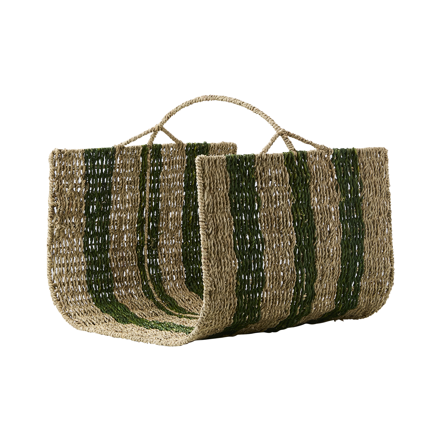 COLLECT Vedkorg, Natur/grön 2st