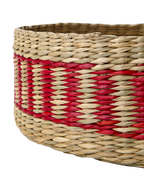 COLLECT Korg, Natur/röd 2st