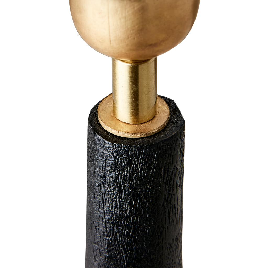 PORTLAND Lampfot, Svart