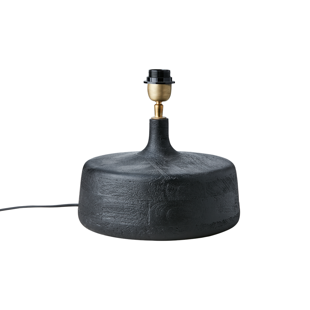 PORTLAND Lampfot, Svart