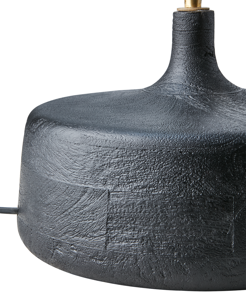 PORTLAND Lampfot, Svart