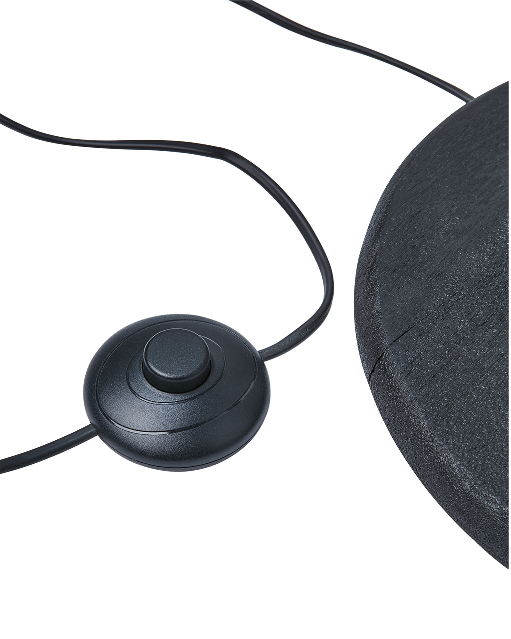 PORTLAND Lampfot, Svart