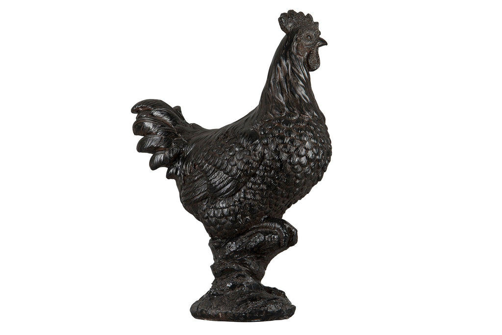 Höna Stående Brun Poly