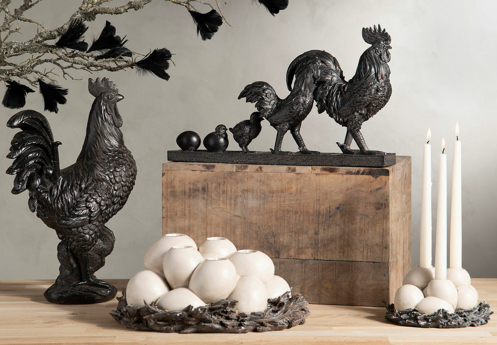 Tupp Stående Brun Poly