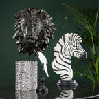 Lejonhuvud Brun/Guld Poly