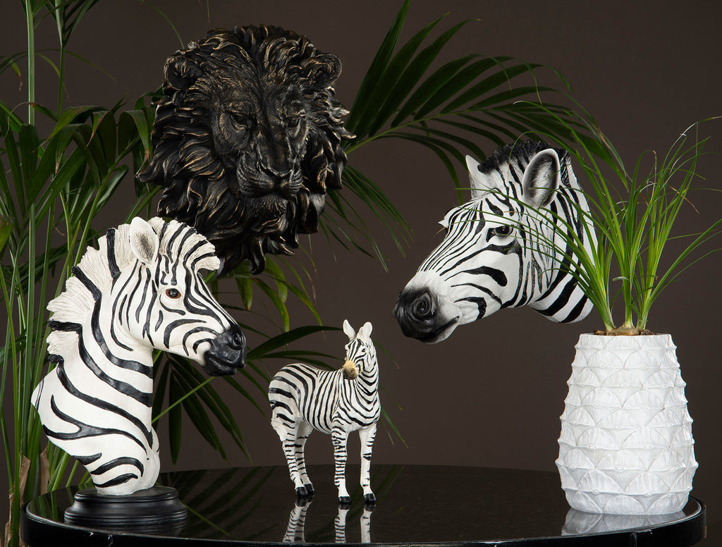 Lejonhuvud Brun/Guld Poly