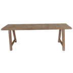 Bänk/sidobord trä/rotting