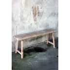 Bänk/sidobord trä/rotting