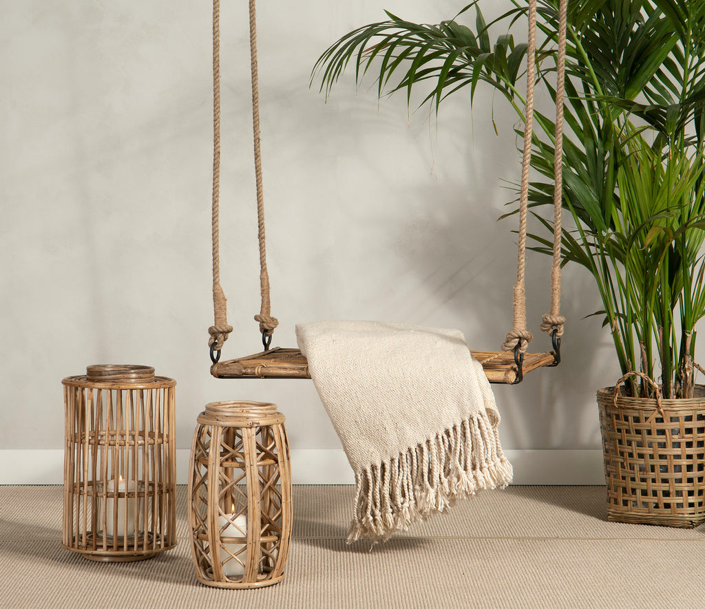 Lykta Glimma Bambu